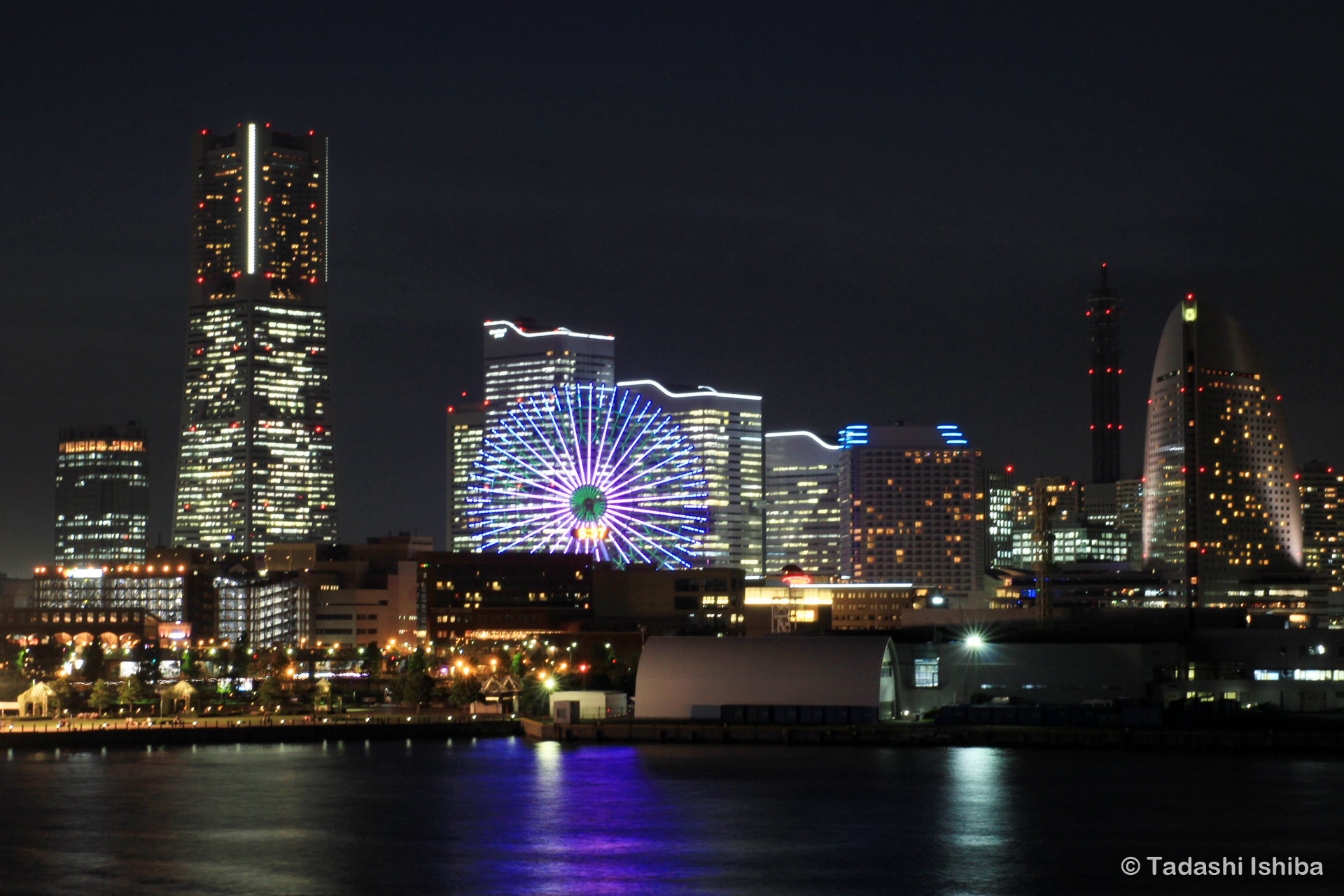 みなとみらいの夜景