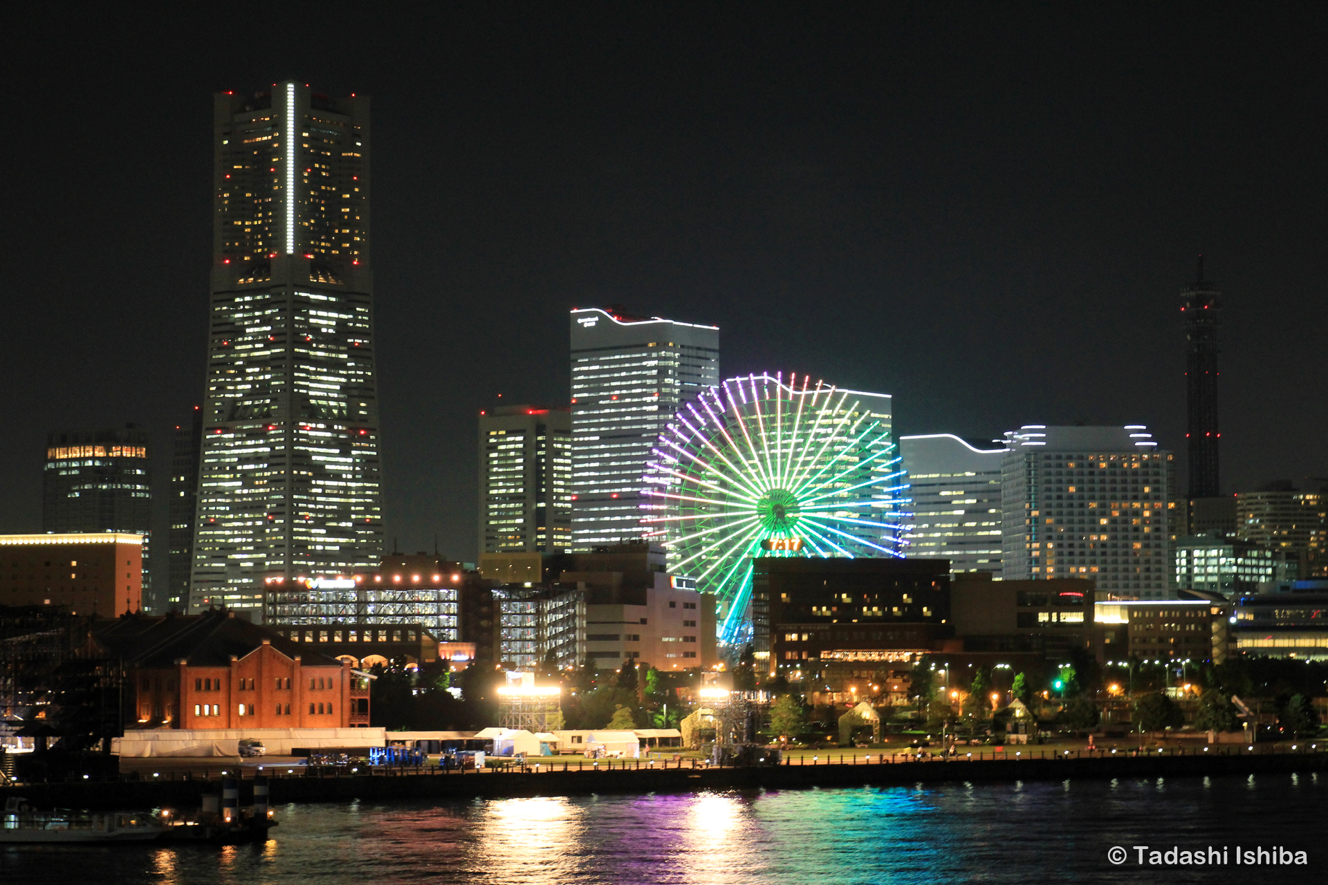 みなとみらいの夜景