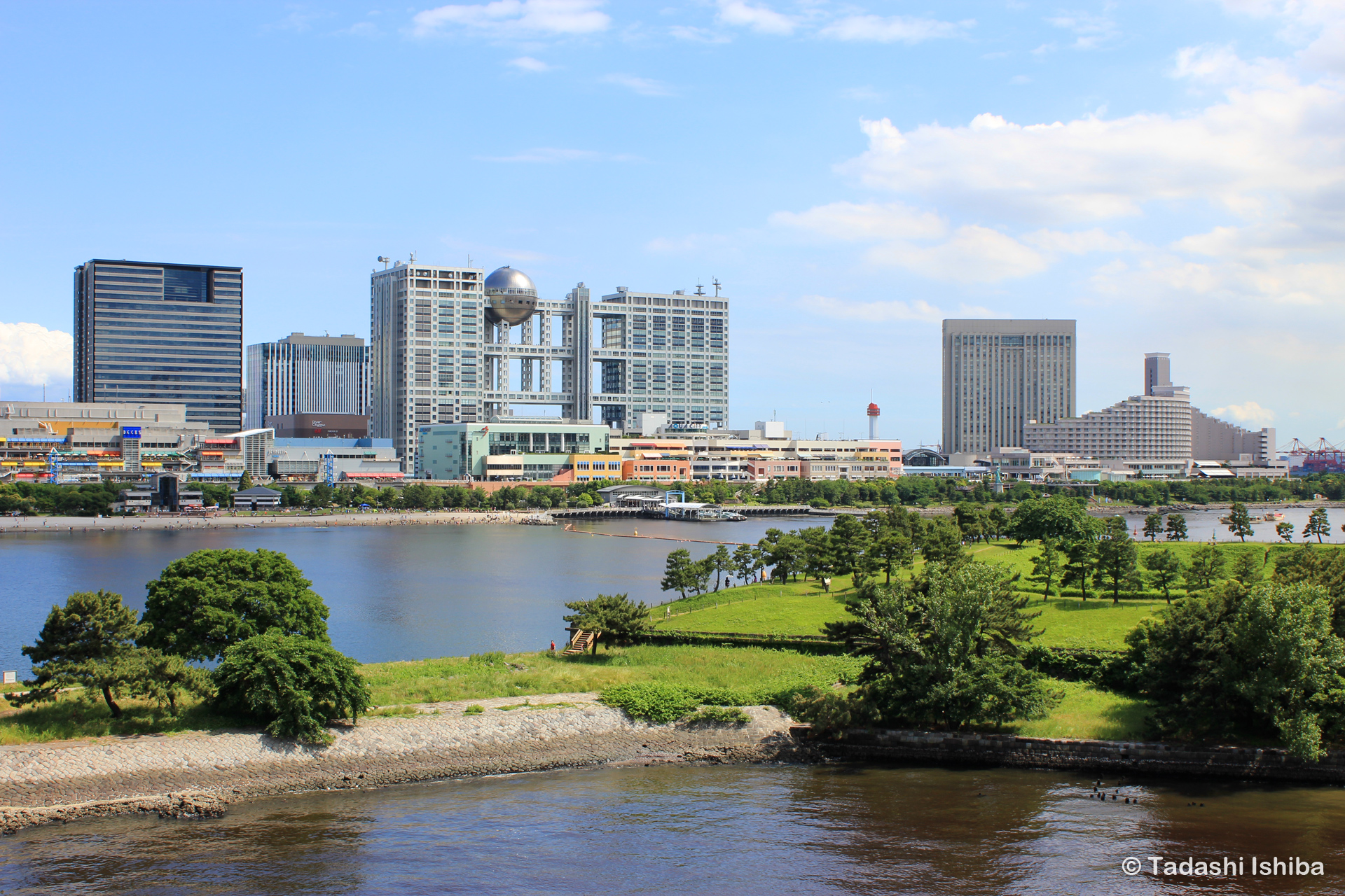 お台場の全景