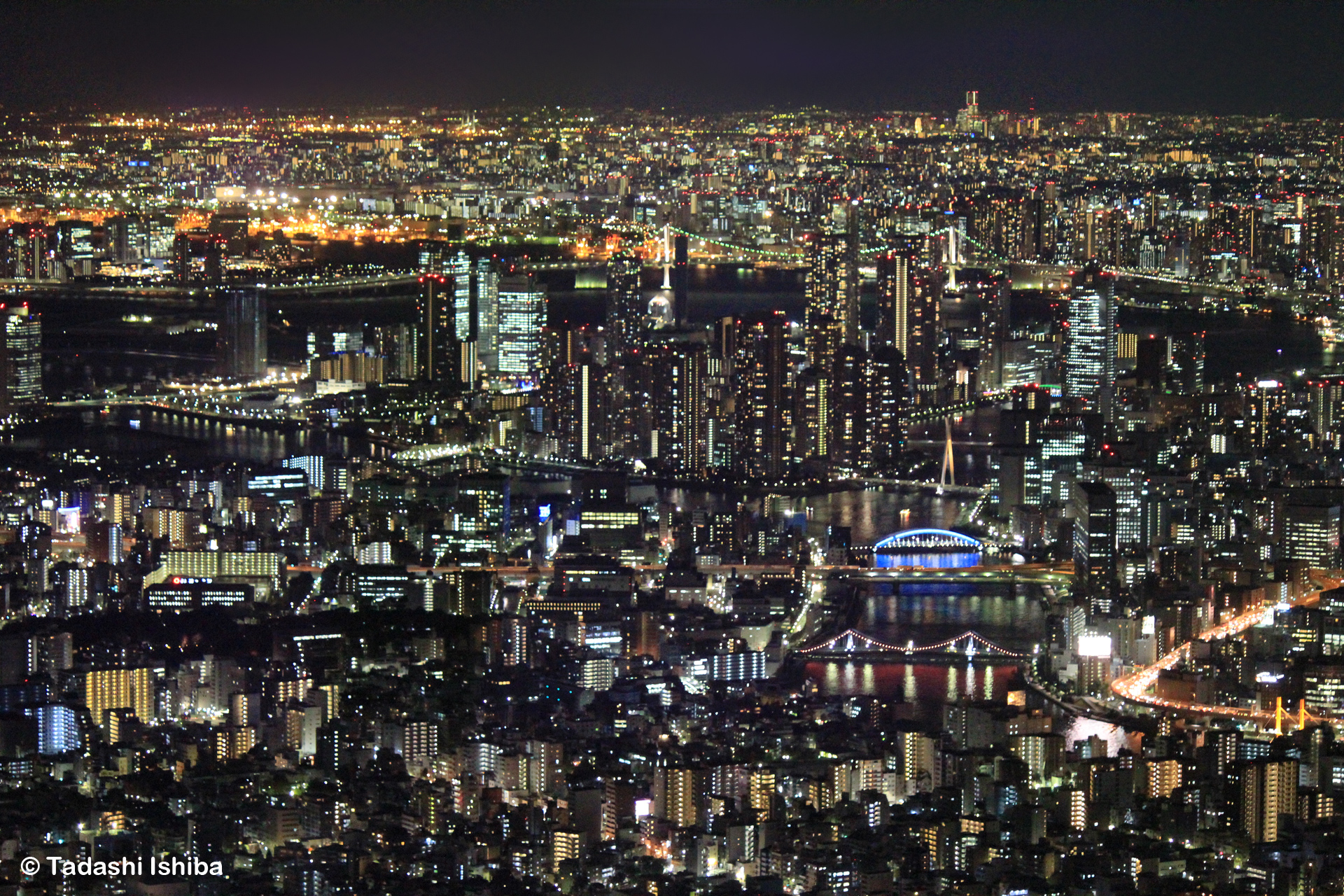 東京湾の夜景