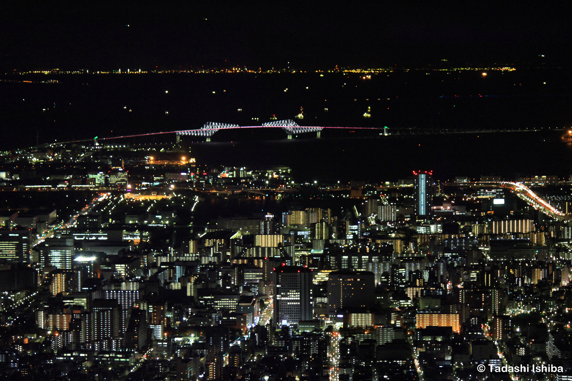 東京ゲートブリッジの夜景