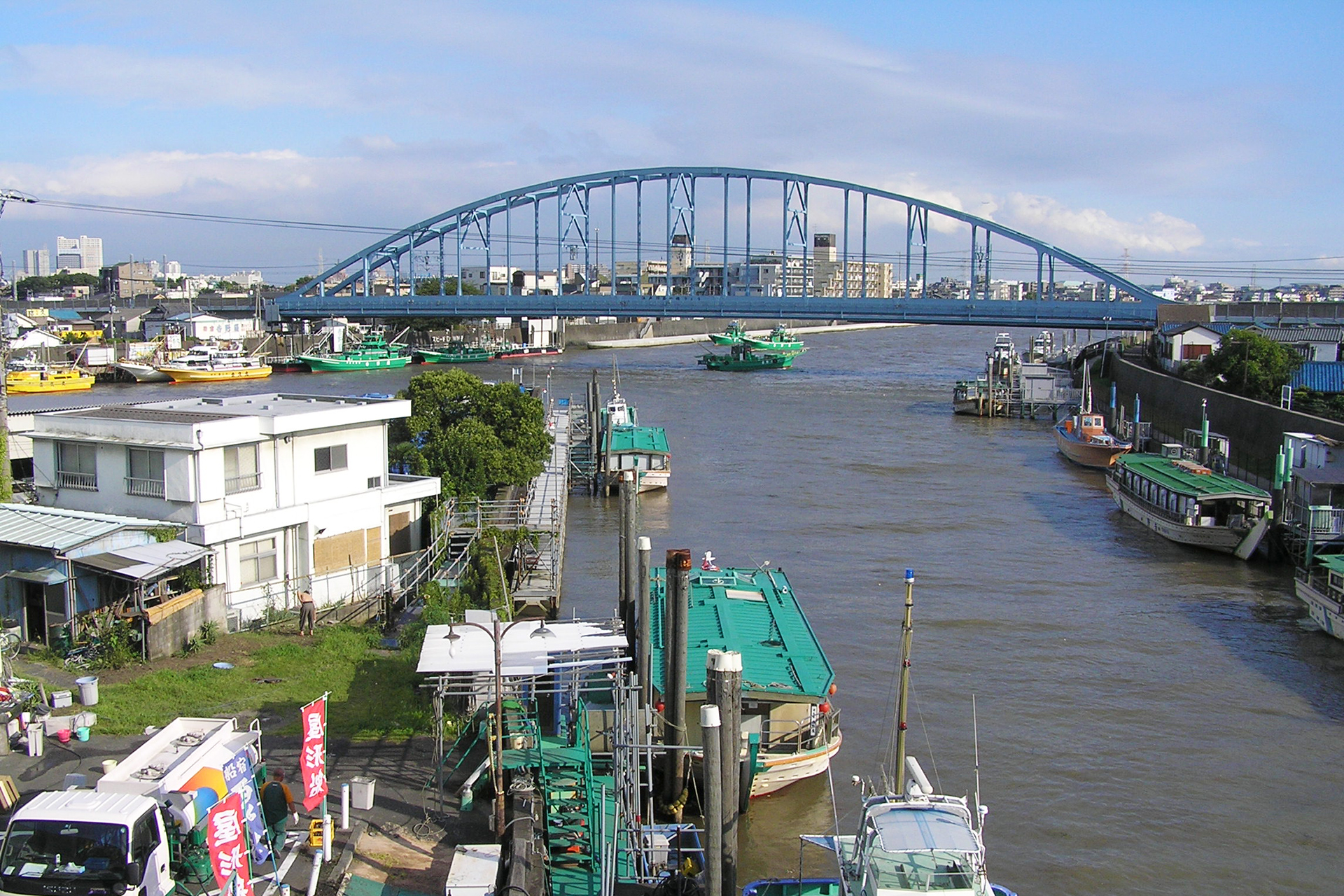 江戸川に架かる橋