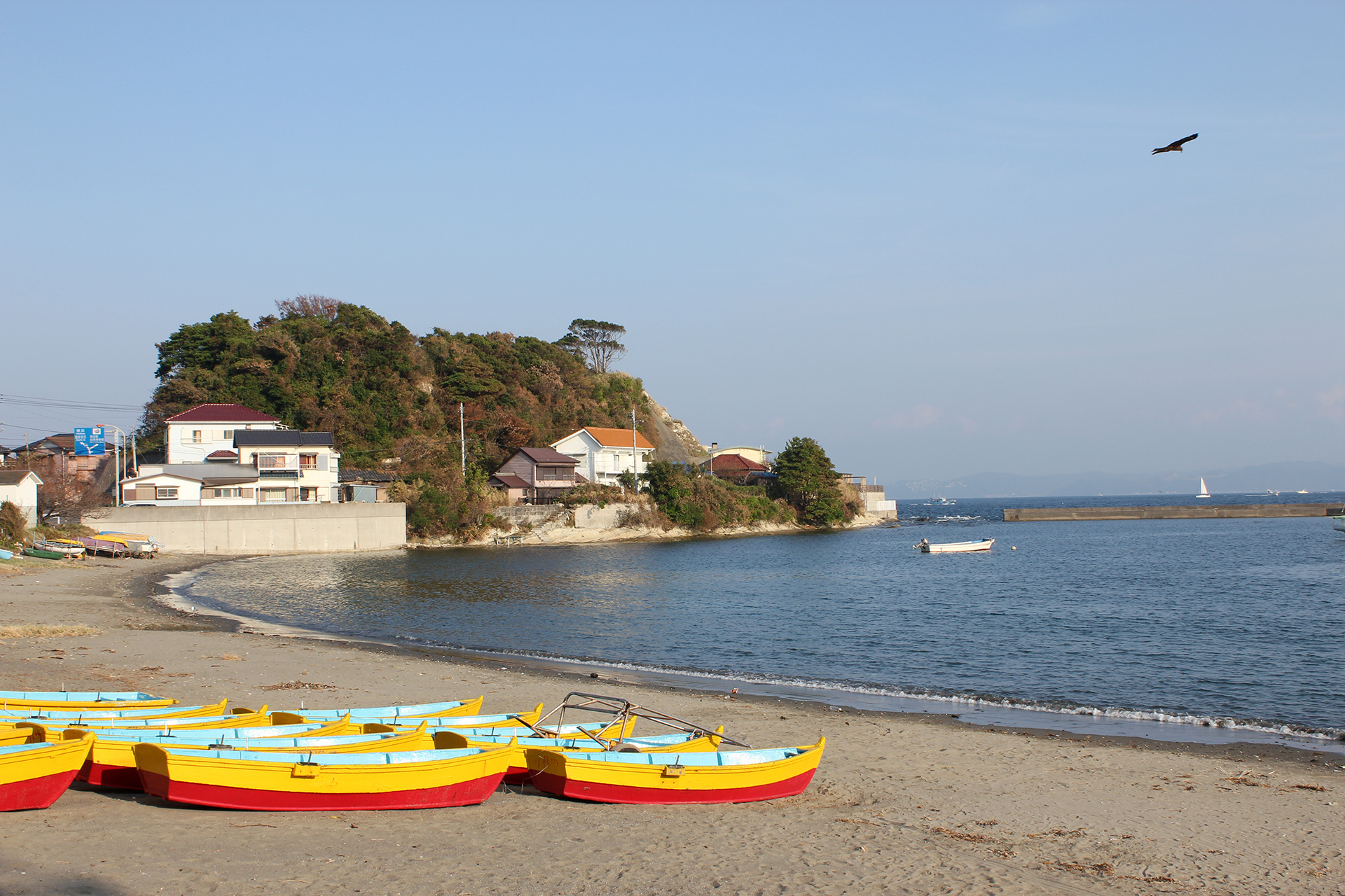 浦賀から海沿いを観音崎へ