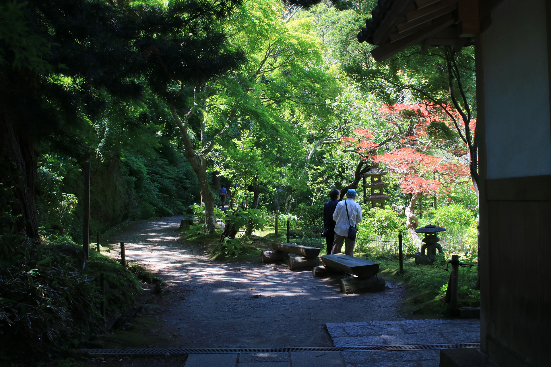 浄智寺の境内