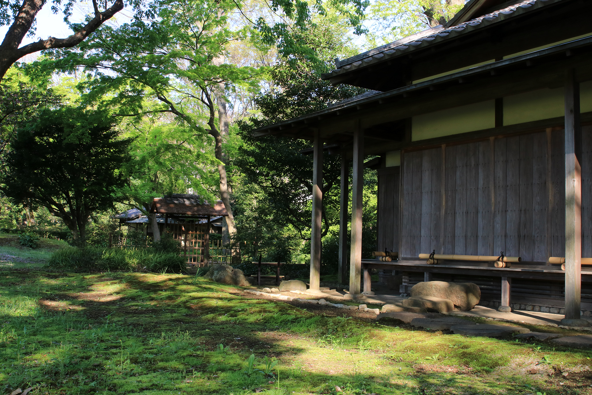 六義園の古い建物