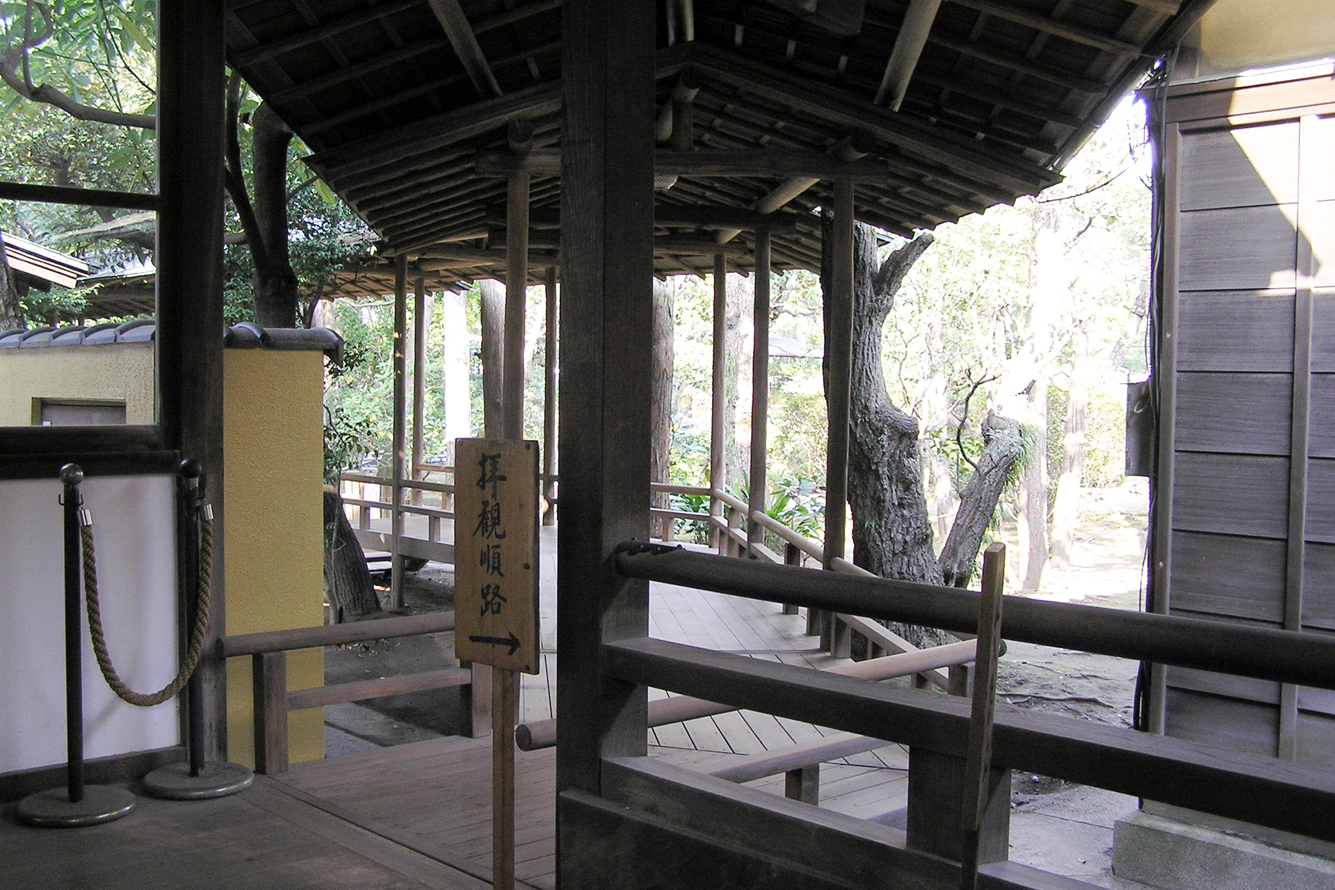 帝釈天の中の回廊