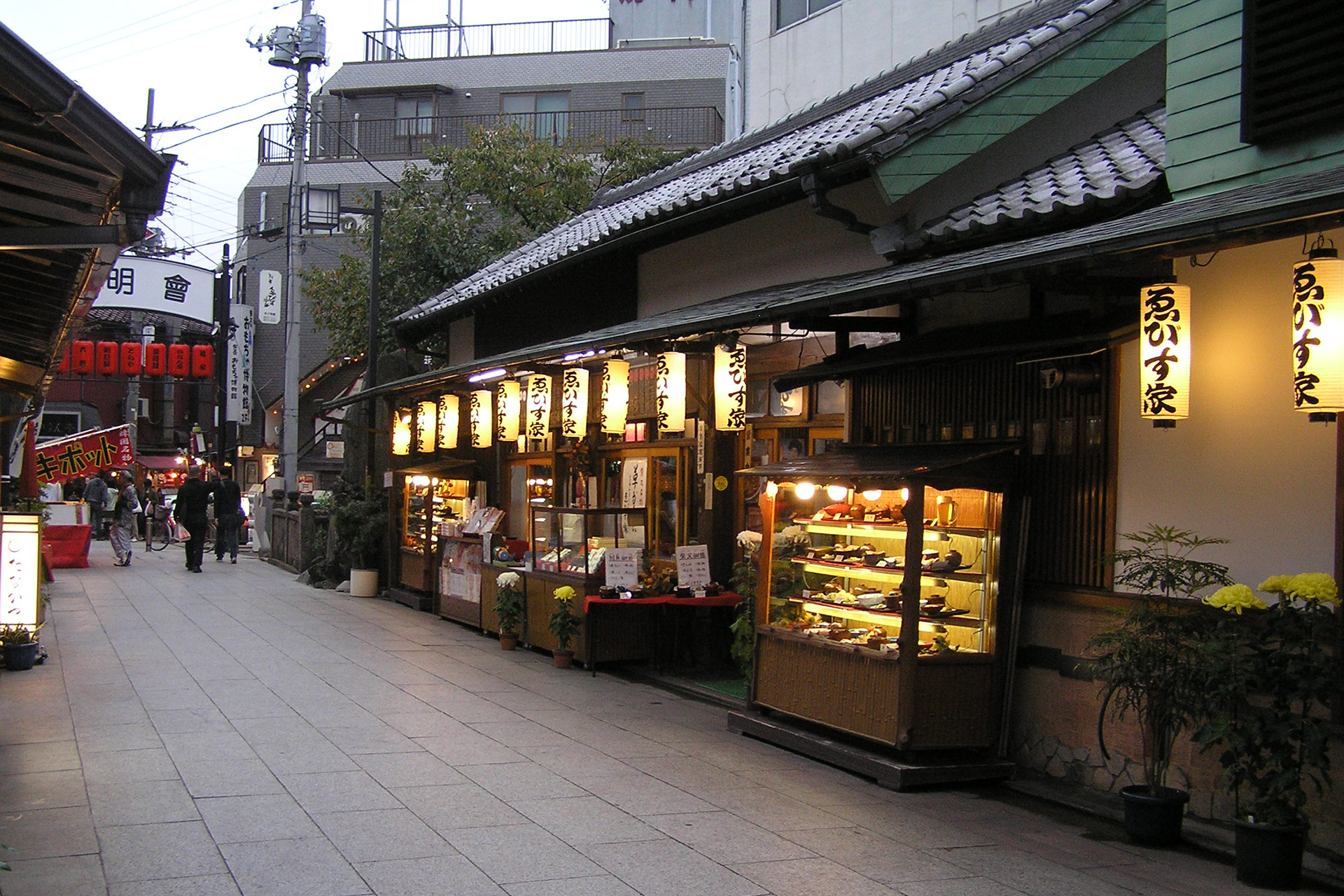 帝釈天の参道