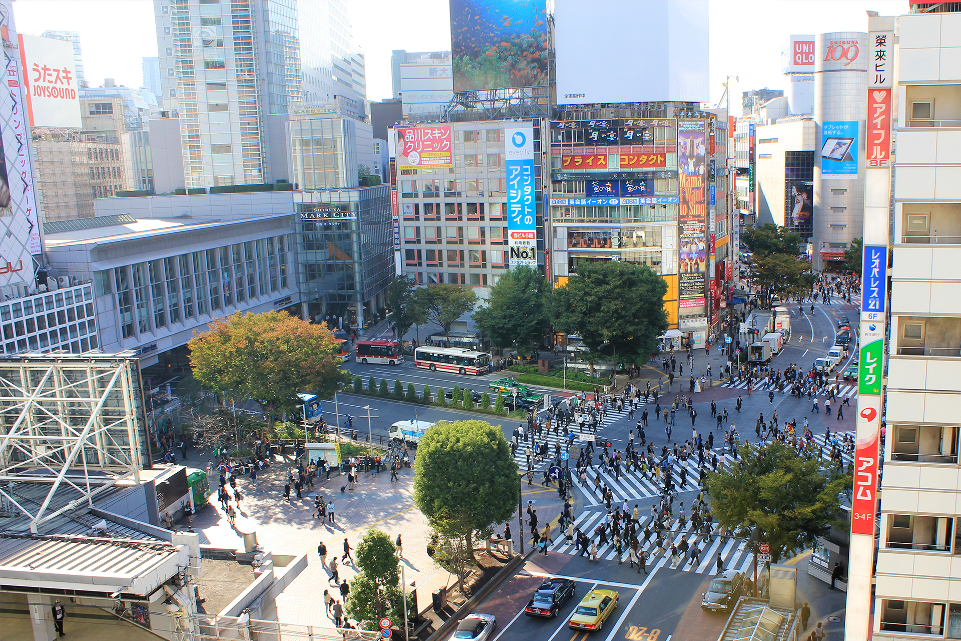 渋谷スクランブル交差点