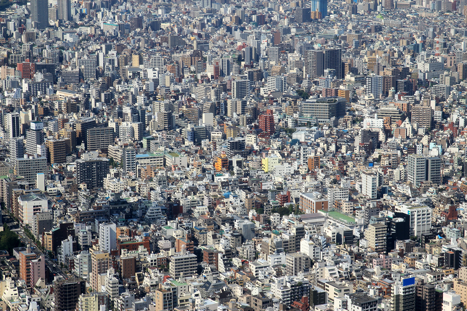 東京の街並み