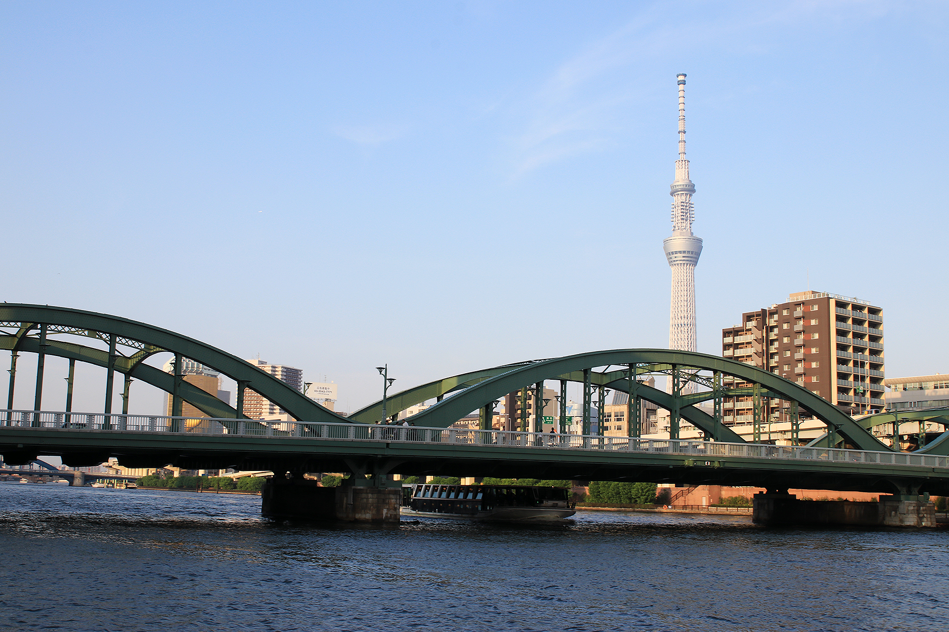 厩橋とスカイツリー